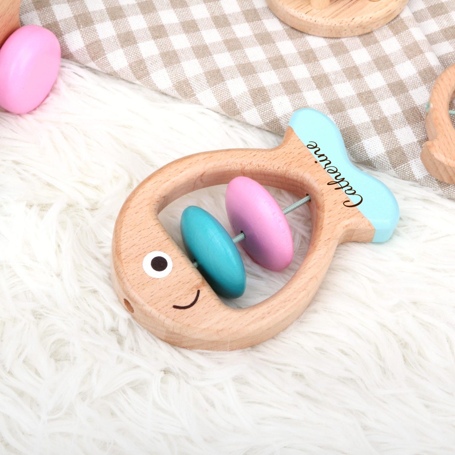 Custom Wooden Rattles Musical Instrument Set,montessori Wooden ...