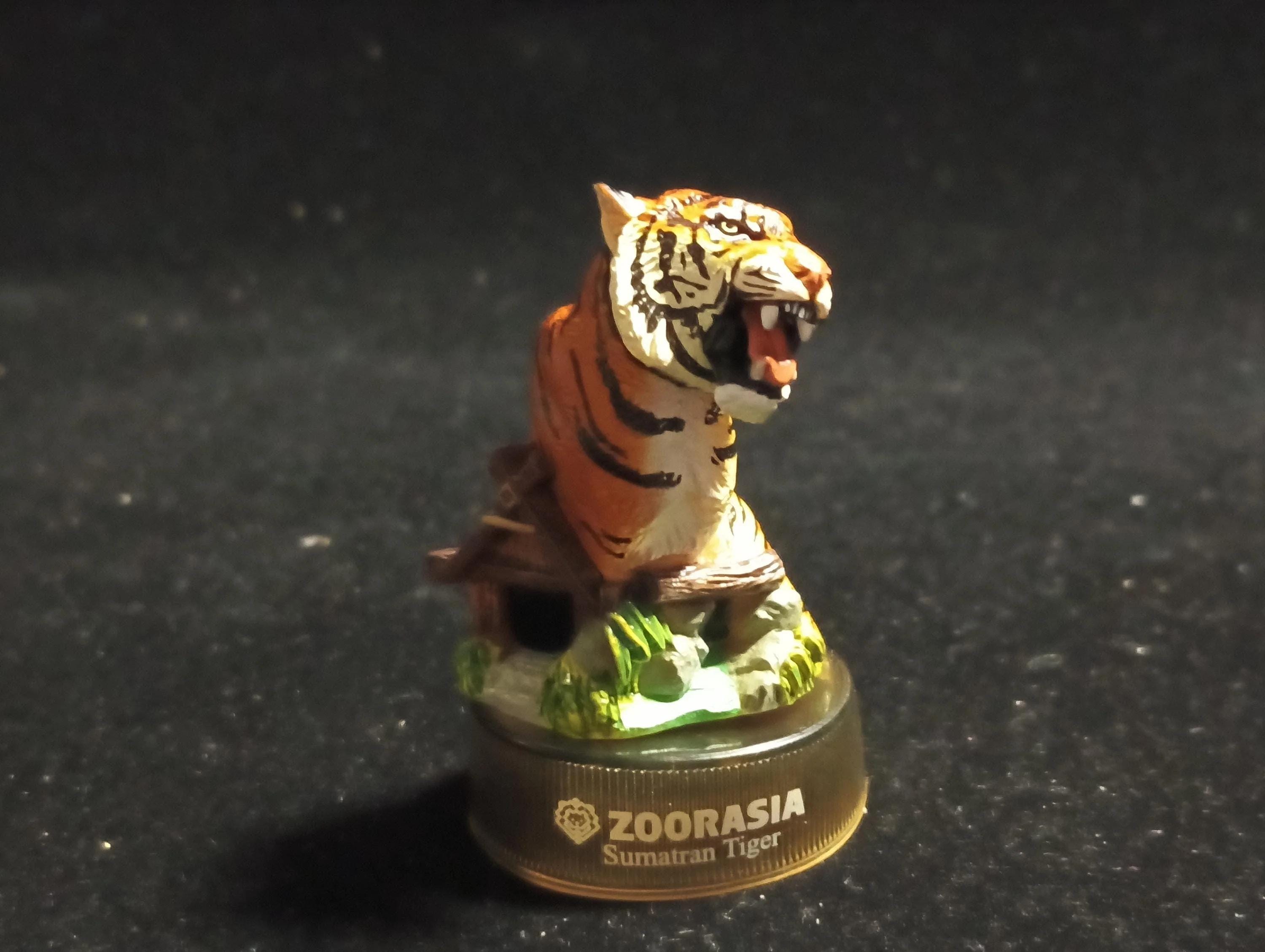 その他 iQon Tiger Figure Kaiyodo Zoorasia SUMATRAN TIGER Yokohama Zoo Japan Exclusive