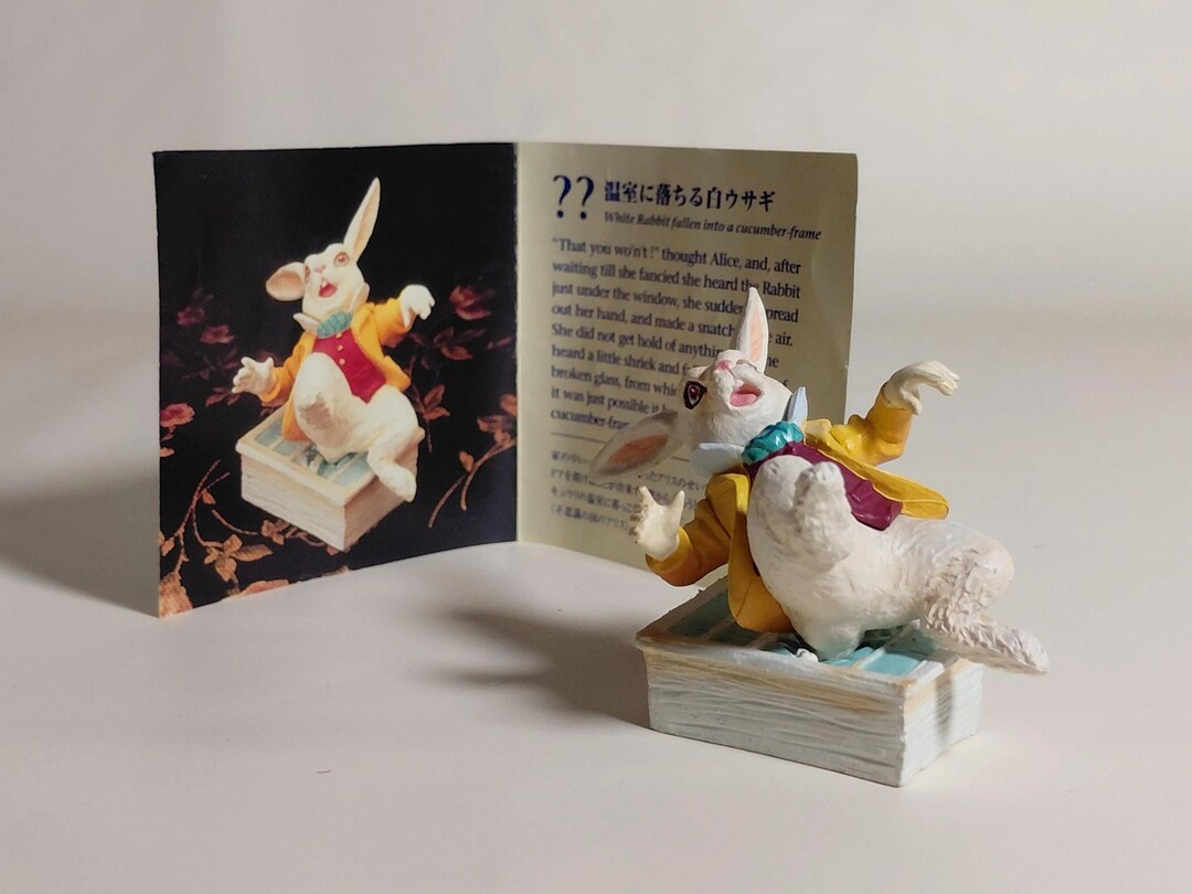 Kaiyodo Alice's Tea Party 2 White Rabbit - Etsy