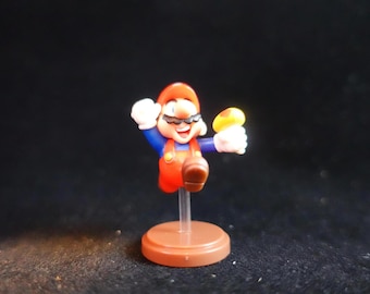 スーパーマリオブラザーズ 任天堂 マリオ 吸盤付き 高さ3インチ 1989年