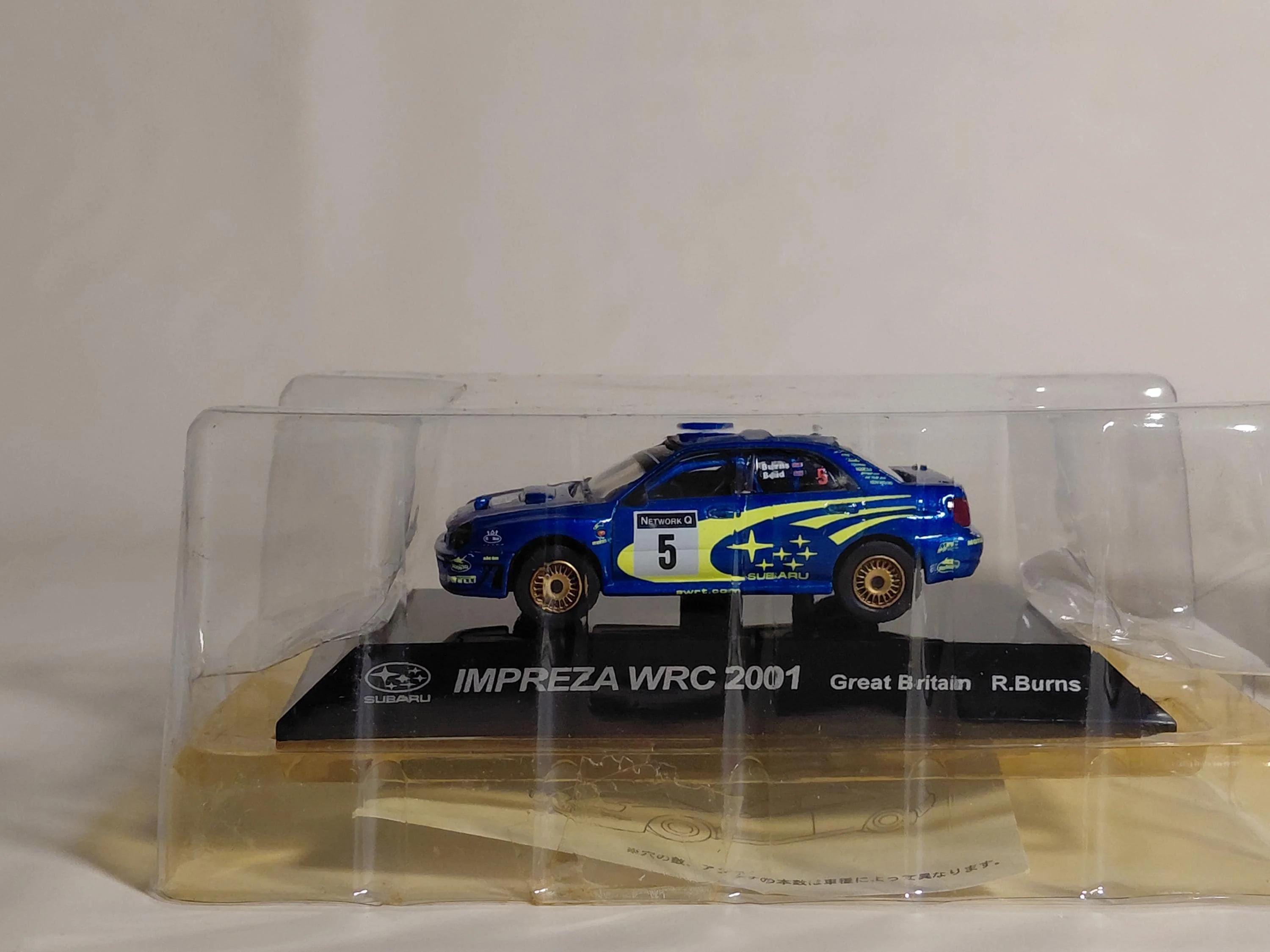 Cm's Rally Car Collection SS.1 Subaru Impreza WRC 2001 1/64 Scale