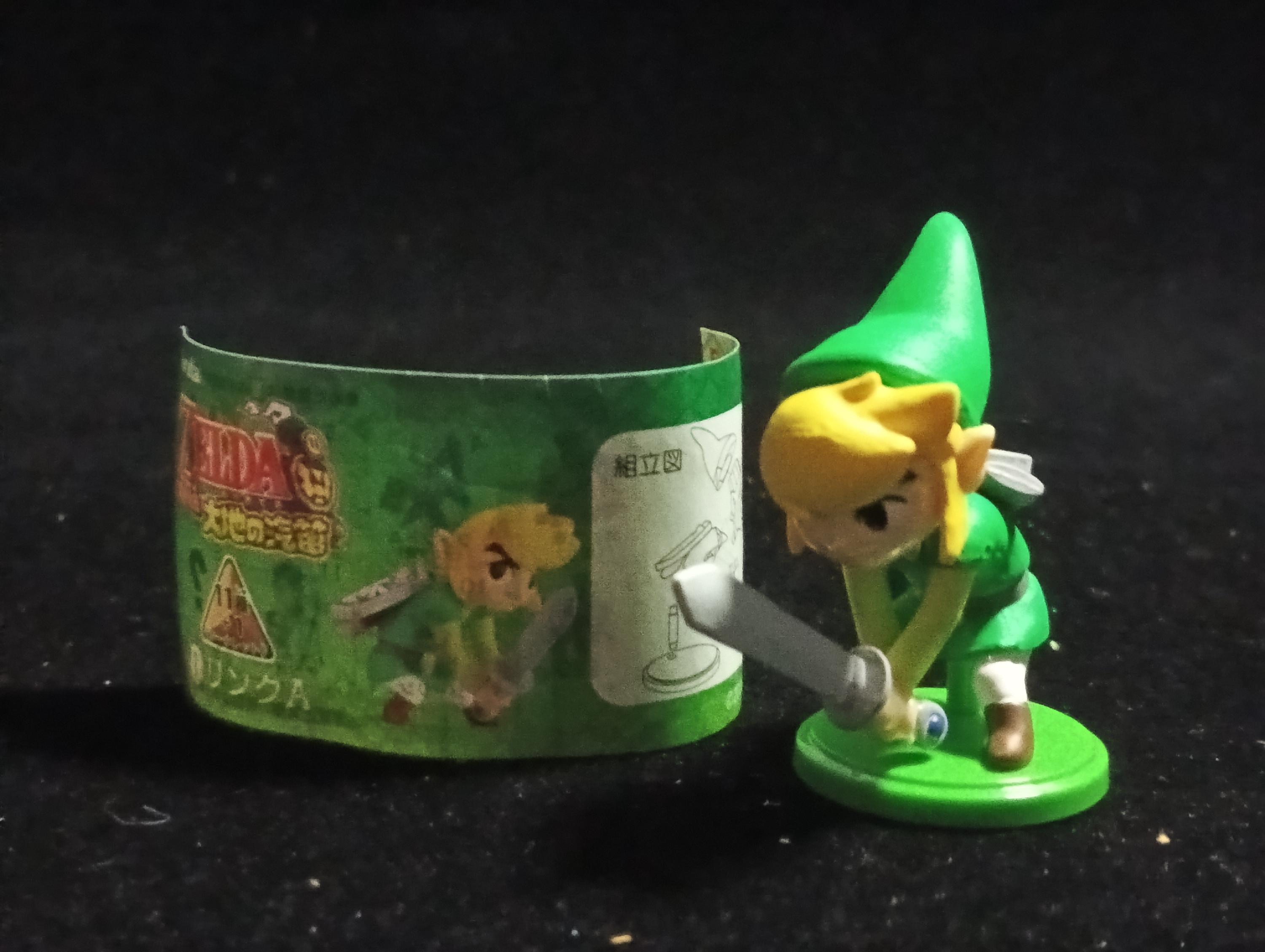 ゼルダの伝説 チョコエッグ ミニフィギュア リンク 任天堂 フルタ