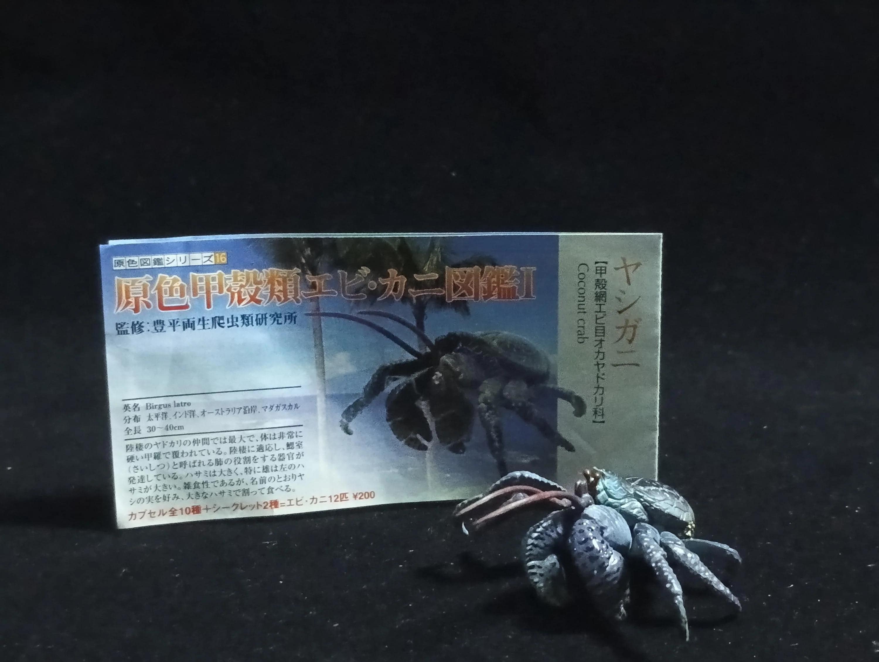 Yujin Takara Kaiyodo Retired Japan Exclusive Coconut Crab Figure