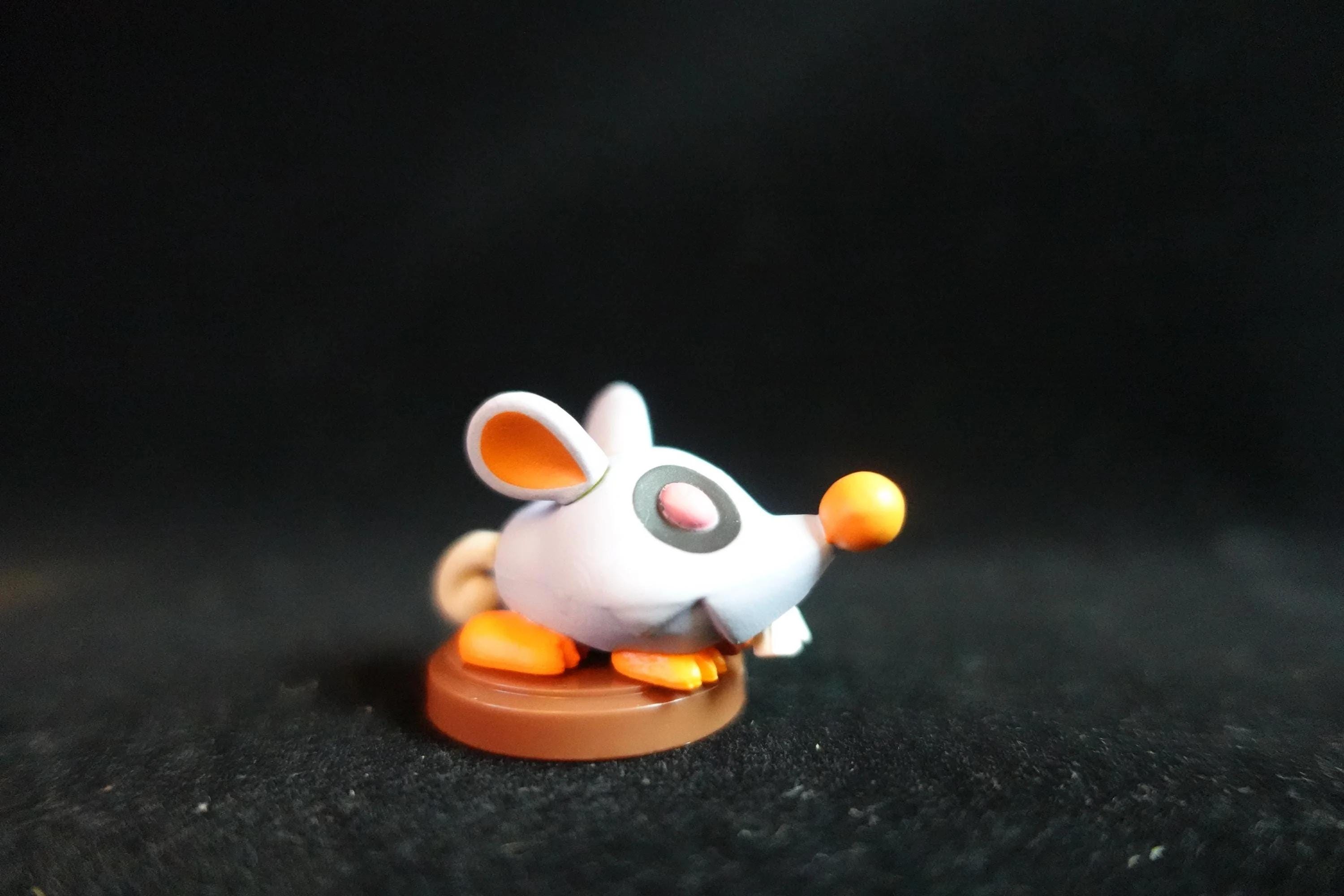 Super Mario Bros Figure Scaredy Rat Furuta - Etsy