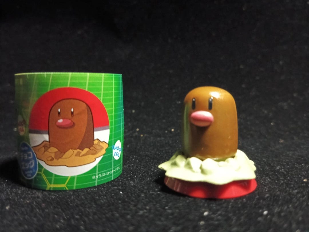 Diglet Funko Diglet Pocket Monster Figure Furuta - Etsy