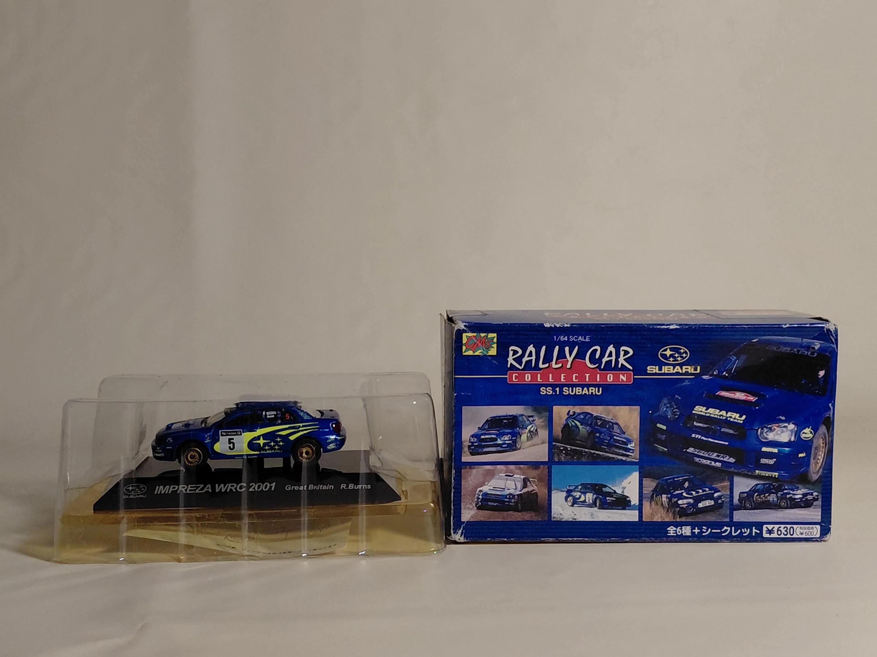 CM's ラリーカーコレクション SS.1 スバル インプレッサ WRC 2001 1/64