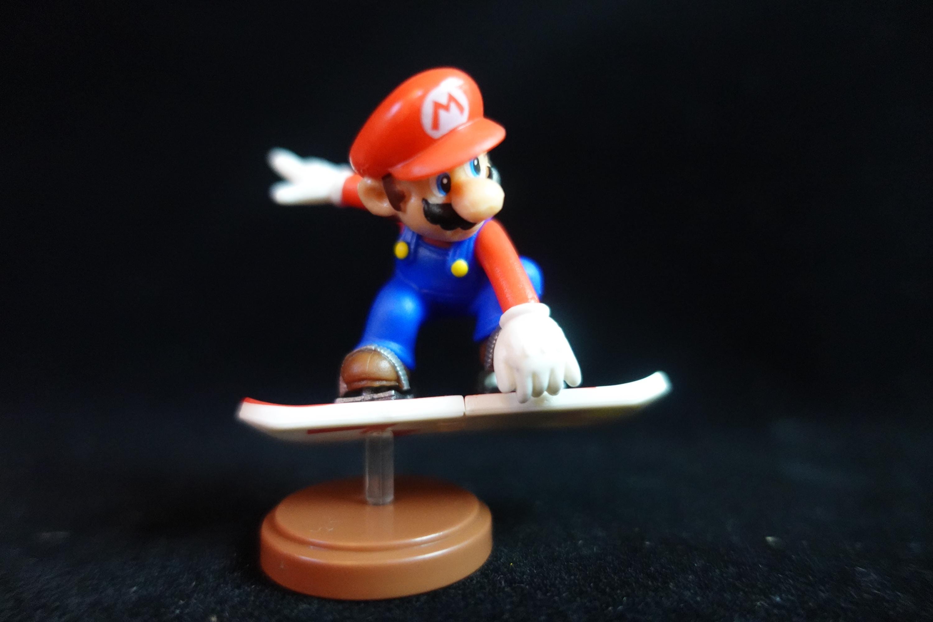 スーパーマリオスポーツフィギュア マリオスノーボード フルタ - Etsy 日本