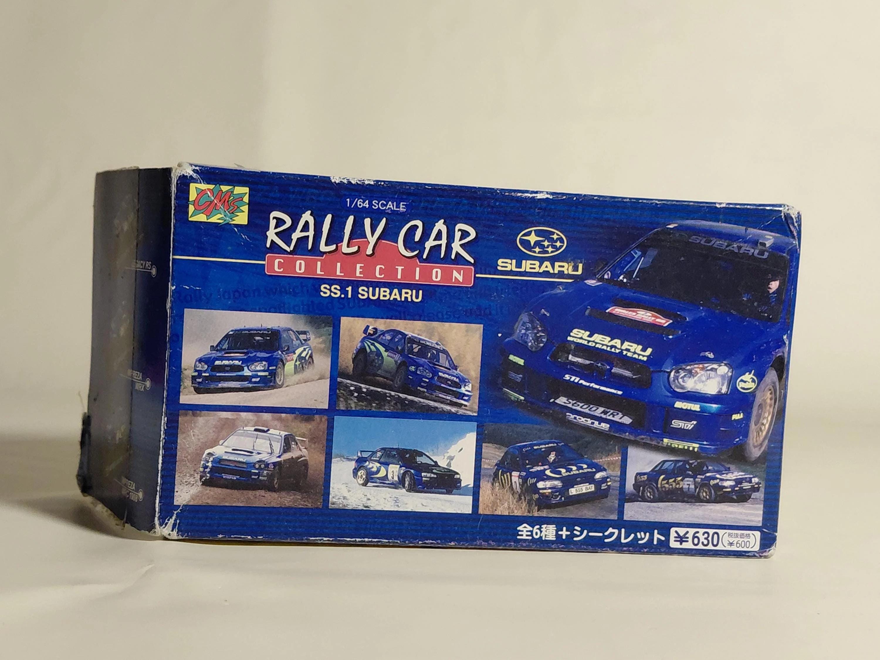 RALLY CAR COLLECTION SS.1 SUBARU シークレット Cm's Rally Car Collection SS.1 Subaru Impreza WRC 2001 1/64 Scale