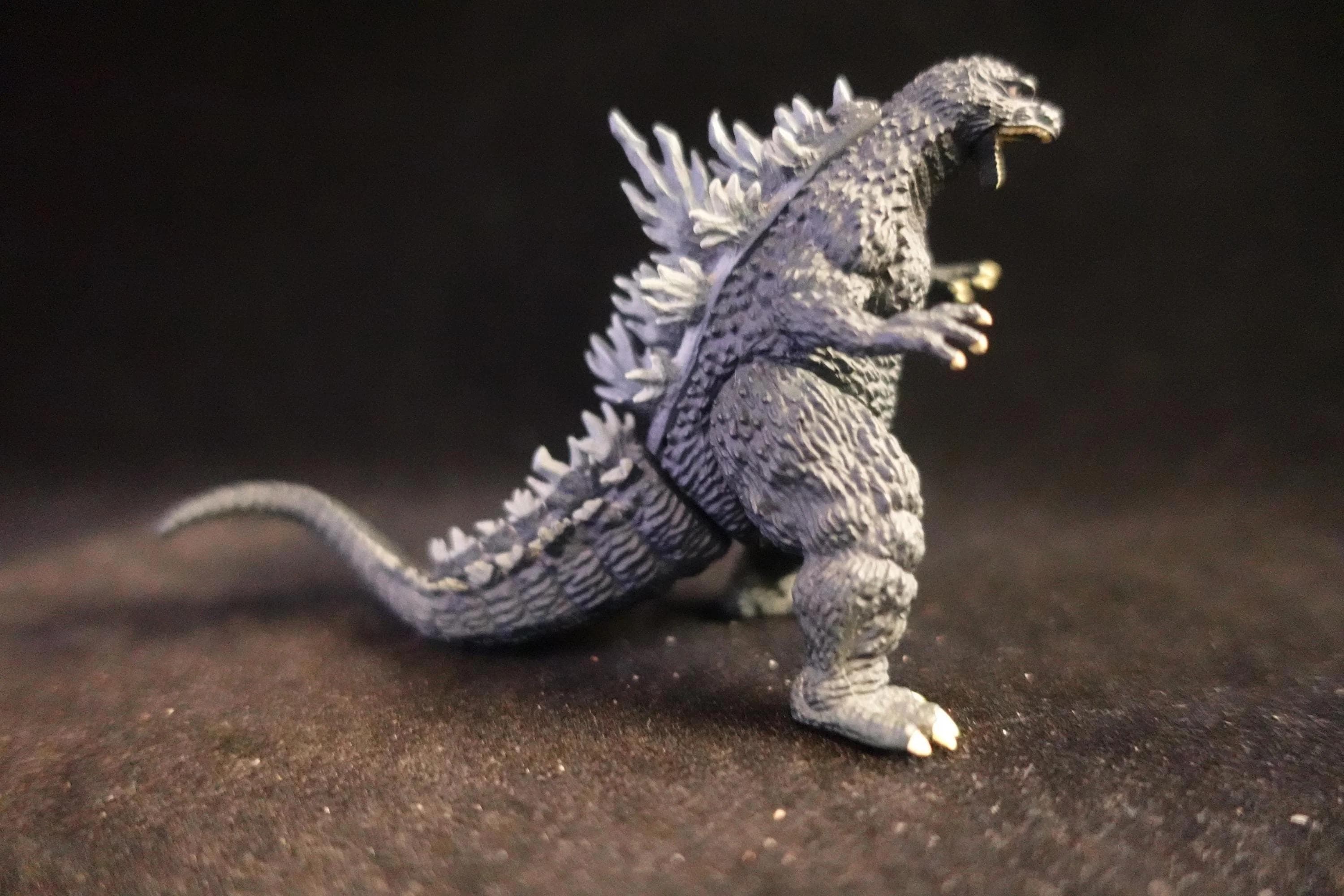 Godzilla Toho Figure 2002 Godzilla Bandai HG Series - Etsy