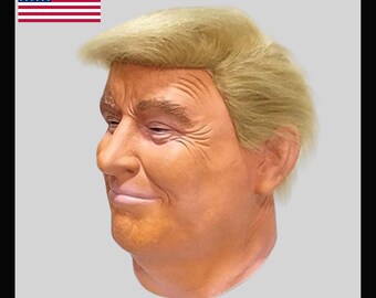 Masque Latex Donald Trump - Déguisement Réaliste Pour Halloween, Fêtes, Soirées Et événements - 7