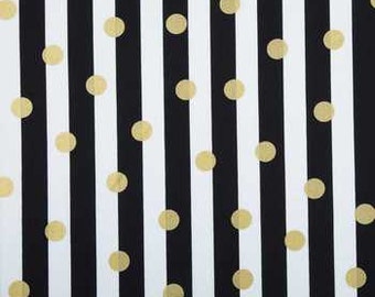 gold white and black