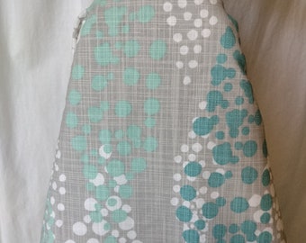 GREY, AQUA, and TEAL ironing board Cover - Choose board size, Aqua, grey, white, teal,  Laundry Room, housewarming, Christmas, Mother's Day