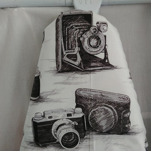 BLACK and WHITE Damask Ironing Board Cover Traditions Etsy