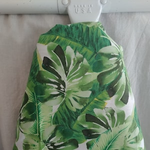 TROPICAL ironing board COVER -palm leaf,  gift, Laundry Room Decor, housewarming gift, Mother's Day gift