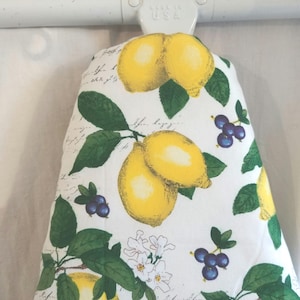 LEMON IRONING BOARD CoVER - choose board size, lemons, blueberries, fruit lovers gift, Laundry Room Decor, housewarming gift, Mother&#39;s Day