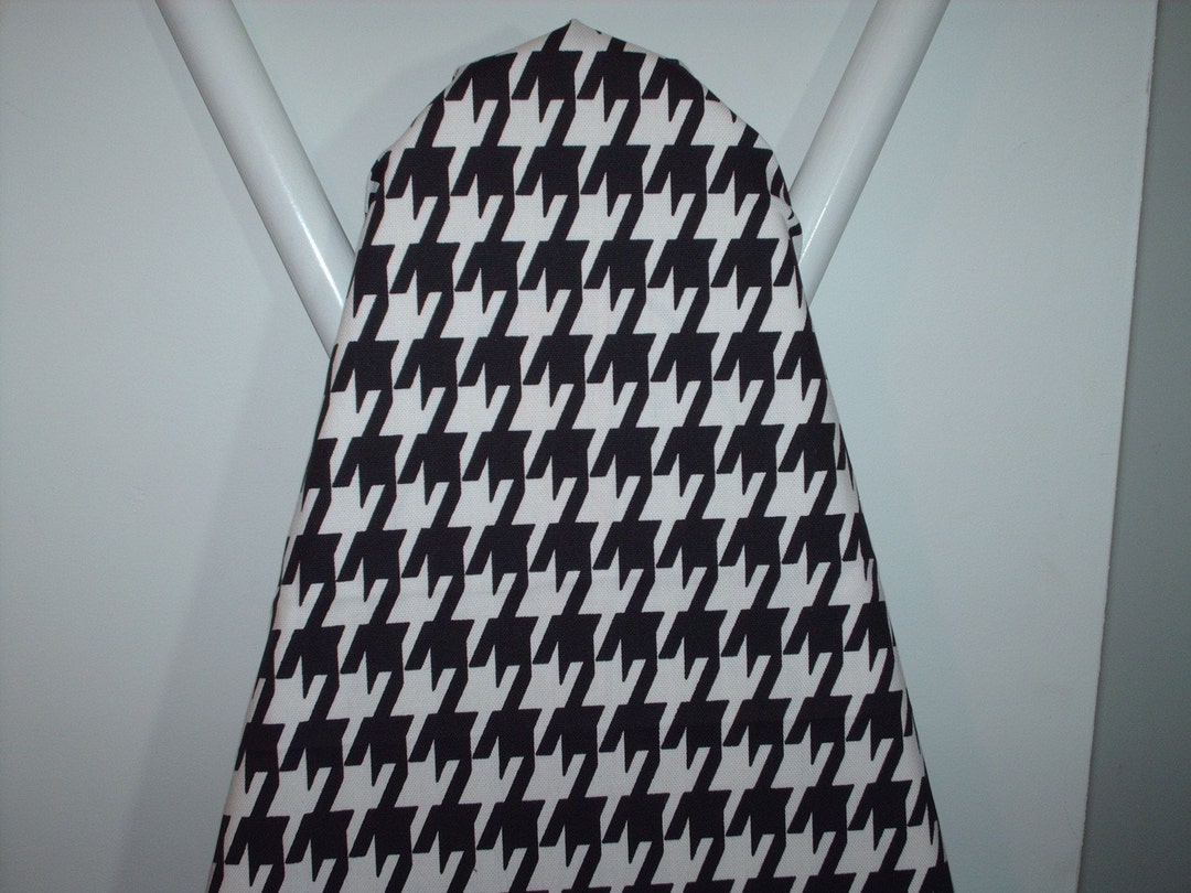 HOUNDSTOOTH Black and White Ironing Board Cover Ironing Etsy