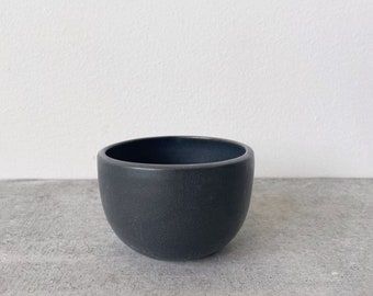 Black ceramic bowl / Soup bowl / Rice bowl/ Aesthethic / Small bowl / Dessert bowl / Kitchen Utensil / Best Gift