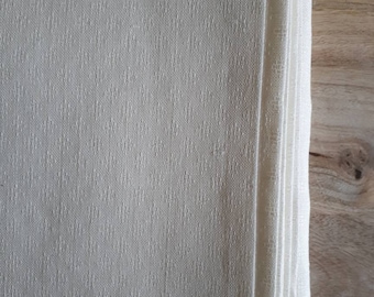 LINEN FABRIC  / natural linen / runningthreads