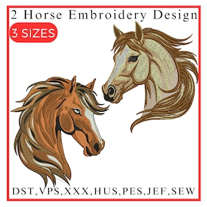 Horse Embroidery Design, Horse Head Embroidery, Horse Silhouette, Mini Horse Embroidery, Machine Embroidery Designs