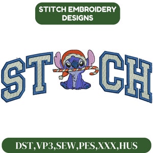 Stitch embroidery design Stitch angel embroidery digitization file Kawaii Stitch Lilo Embroidery Machine File Cute Baby Stitch embroidery