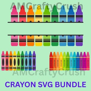 Crayon Shirt Svg, Crayon Split Monogram Svg, Crayon svg, Teacher Svg, Crayon Wrapper Svg, Crayon Set Svg, Crayon Wrapper Cut File