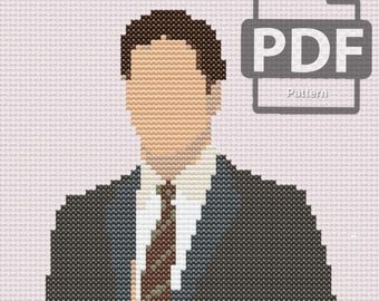 SSA Aaron  Hotchner Cross Stitch Pattern