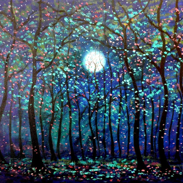 take an additional 20 % of listed price enter code July2011 & Free Shipping - Original oil painting  Abstract    by Vadal