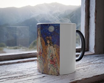 tazza caffè o cioccolata tazza grande angelo amante regalo spirituale festa della mamma regalo di san valentino angelo amante del paradiso regalo di ringraziamento regalo di compleanno