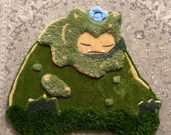 Pokemon Custom 3D Teppich - Mooslachs