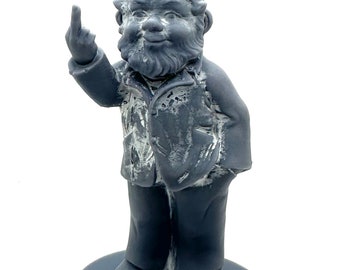 Middle finger Norm the Gnome