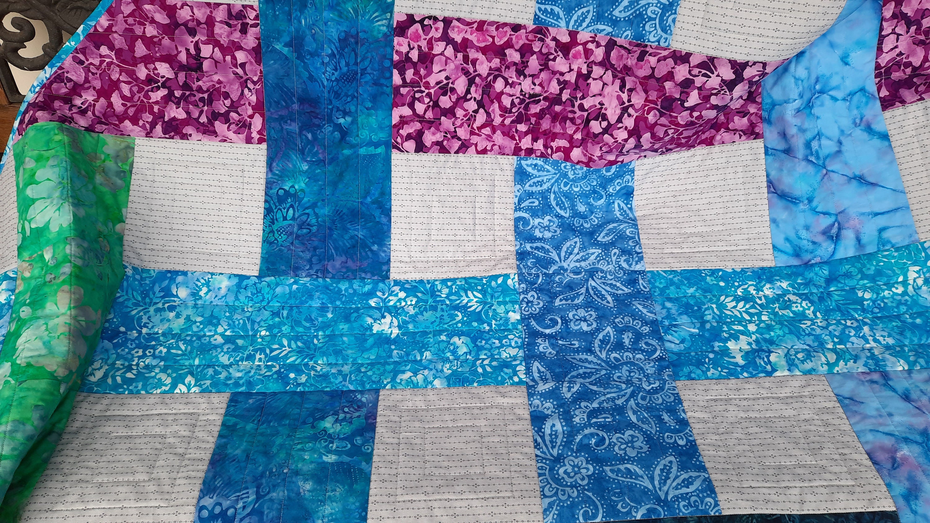 Basket Weave Baby Quilt Lap Quilt Gender Neutral Baby Etsy