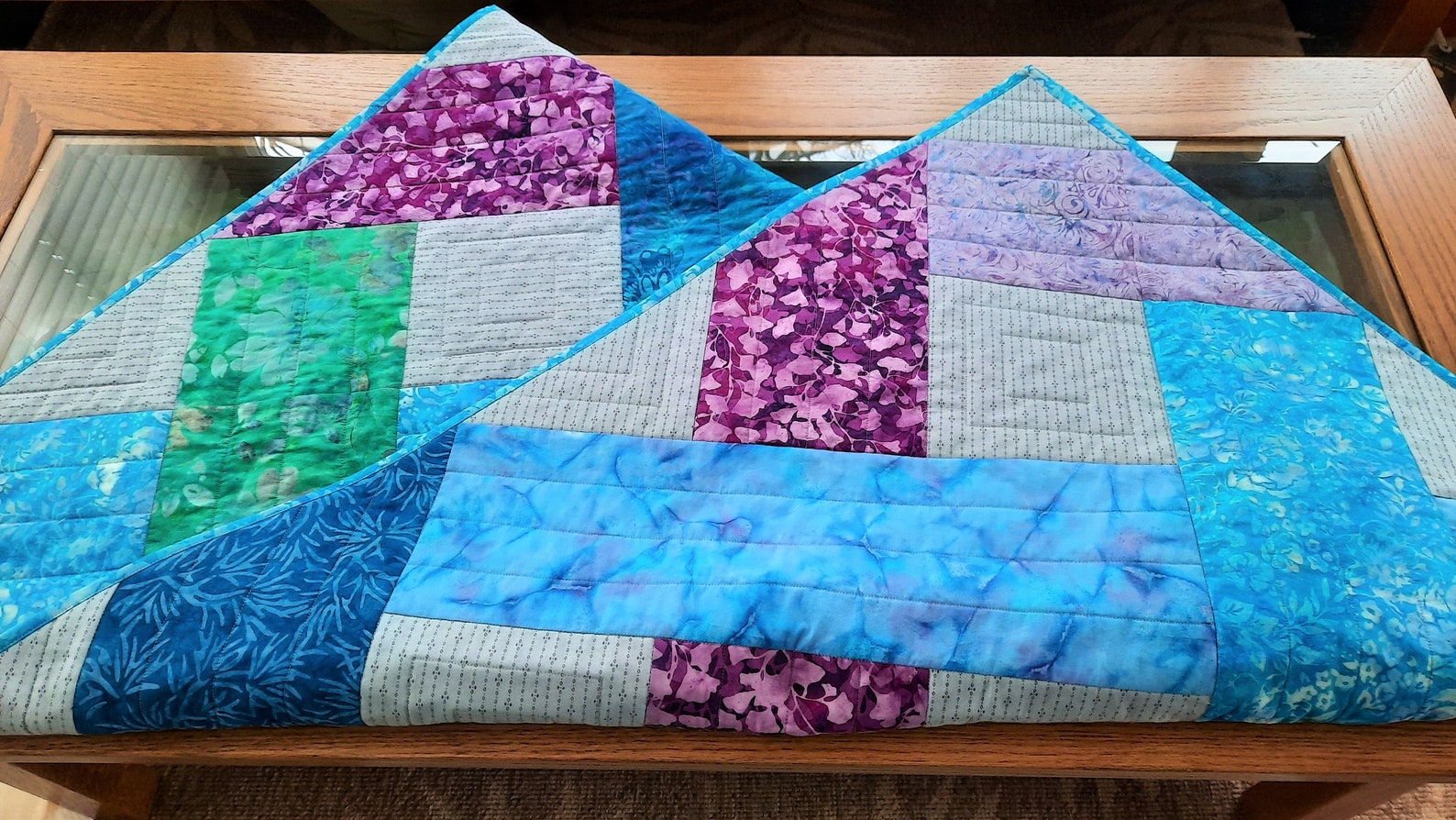 Basket Weave Baby Quilt Lap Quilt Gender Neutral Baby Etsy