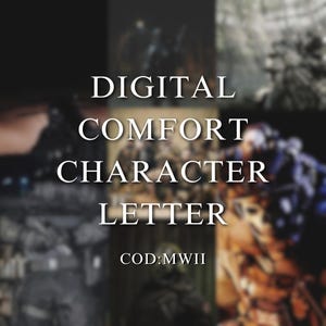 COD: MW2 Custom Digital Comfort Letter