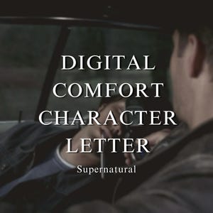 Carta de conforto digital personalizada sobrenatural