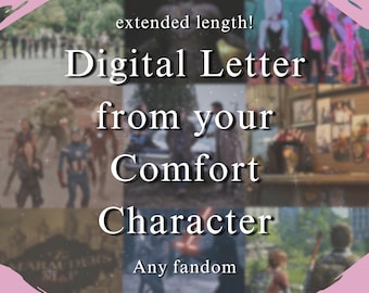Carta digital de tu personaje favorito / ¡Carta más larga!