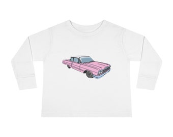 La camiseta del coche- manga larga