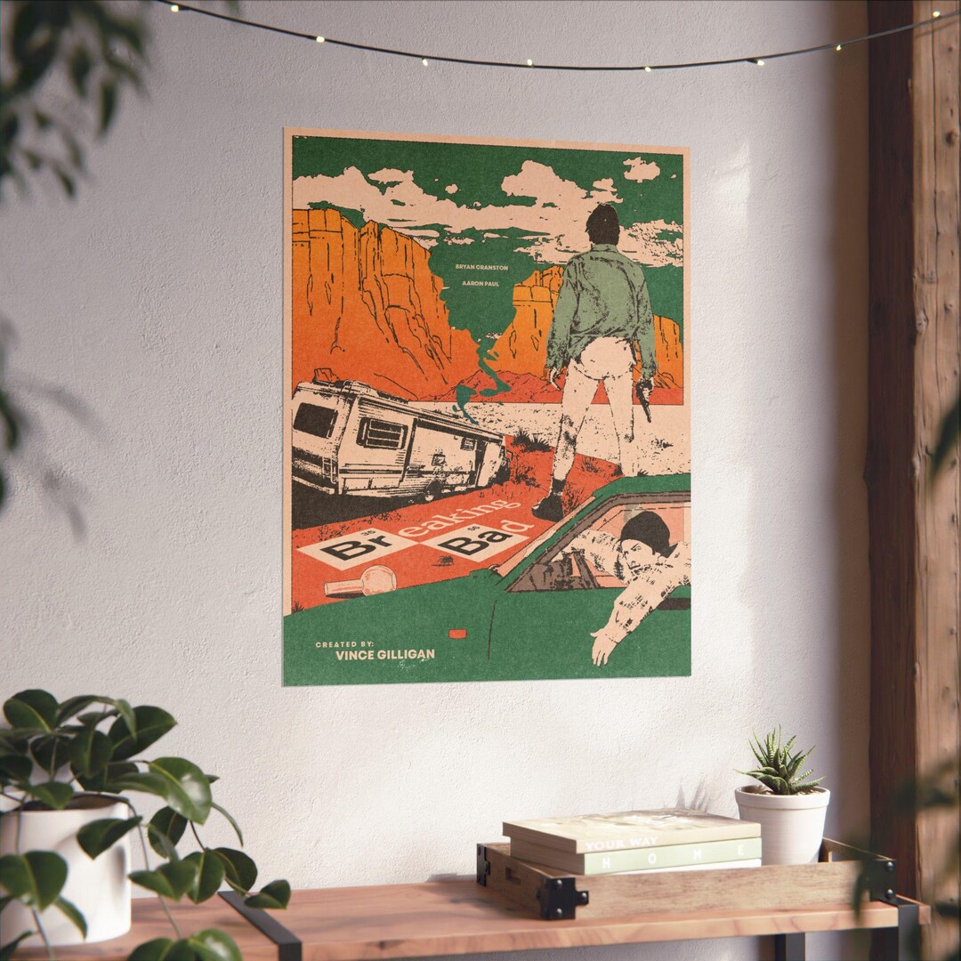 Breaking Back Poster Breaking Bad Poster - Etsy
