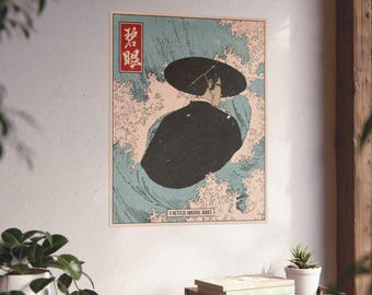 Póster de Samurai de Ojos Azules