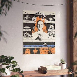 Das Menü-Poster