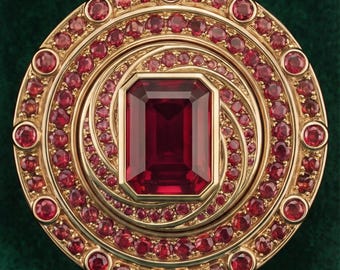 Dilatatori per orecchini di lusso SOLAR EMPEROR™ Emerald Halo · Doppia svasatura · Moissanite di qualità diamante · Realizzati su ordinazione