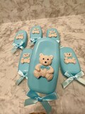 Teddy Bear Cakesicles, Party Treats, Weddings, Showers, 1 Dozen