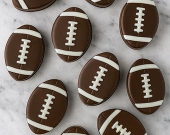 Football Chocolate Covered Oreos, Party Favors