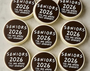 Graduation Chocolate Covered Oreos, Class of 2026 Party Favors