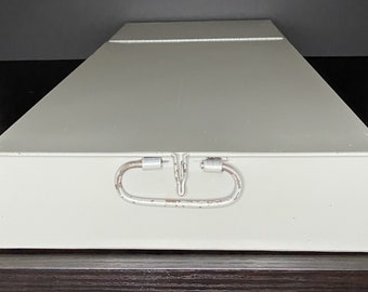 Mosler Vintage Safe Deposit Box 21.5 x 10 x 2.75”