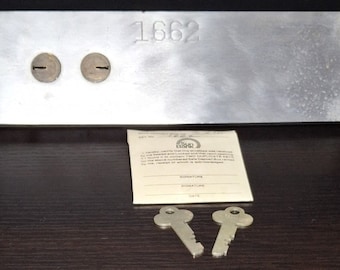 Vintage Diebold Safe Deposit Box Door