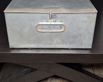 Mosler Vintage Safe Deposit Box