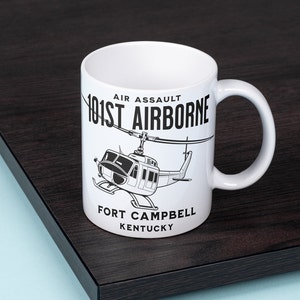 101st Airborne Mug, Air Assault Mug, Fort Campbell Kentucky Mug, Air Assault Helicopter Mug, Veteran Gift, 101st Airborne Gift, Veteran Mug