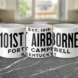 101st Airborne Division Mug, Fort Campbell Kentucky Mug, Air Assault Mug, Veteran Gift Mug, Military Mug, Air Assault Gift, Veteran Gift