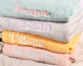 Custom Embroidered Bath Towels,Custom Towel, Personalized Towel, Monogram Towel, Christmas, Wedding, Grad Gift, Housewarming, Anniversary