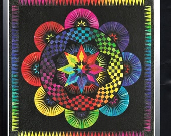 Circle of Life Quilt Pattern by Jacqueline De Jonge of Becolourful